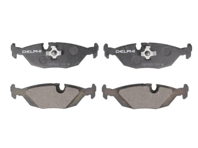 Set plăcuțe frână spate, DELPHI , pentru: VOLVO 440, 460, 480; SAAB 900 I, 9000 1.6-3.0 09.78-12.98