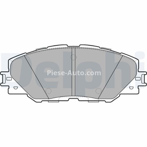 Set plăcuțe frână față, DELPHI , pentru: TOYOTA AURIS, COROLLA, MARK X ZIO I, MATRIX, MIRAI, NOAH/VOXY, PRIUS PLUS, RAV 4 III, RAV 4 IV, URBAN CRUISER, VERSO S 1.33-Electric 11.05-