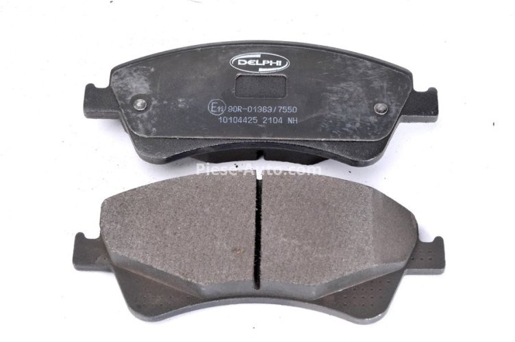 Set plăcuțe frână față, DELPHI , pentru: TOYOTA AURIS, AVENSIS, COROLLA, VERSO 1.4D-2.2D 10.06-10.18