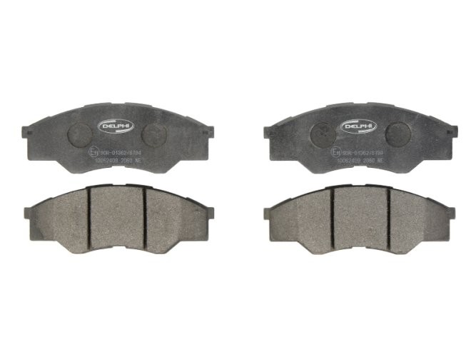 Set plăcuțe frână față, DELPHI , pentru: TOYOTA HILUX VII 2.5D 03.05-05.15