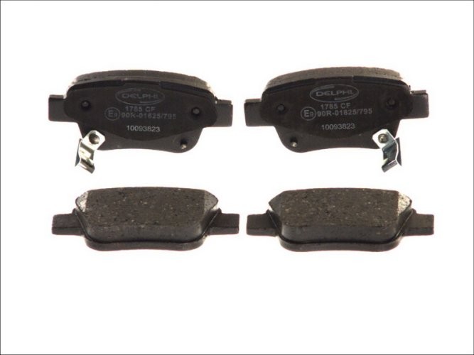 Set plăcuțe frână spate, DELPHI , pentru: TOYOTA AVENSIS, COROLLA VERSO, PREVIA, PREVIA III 1.6-3.5 03.03-