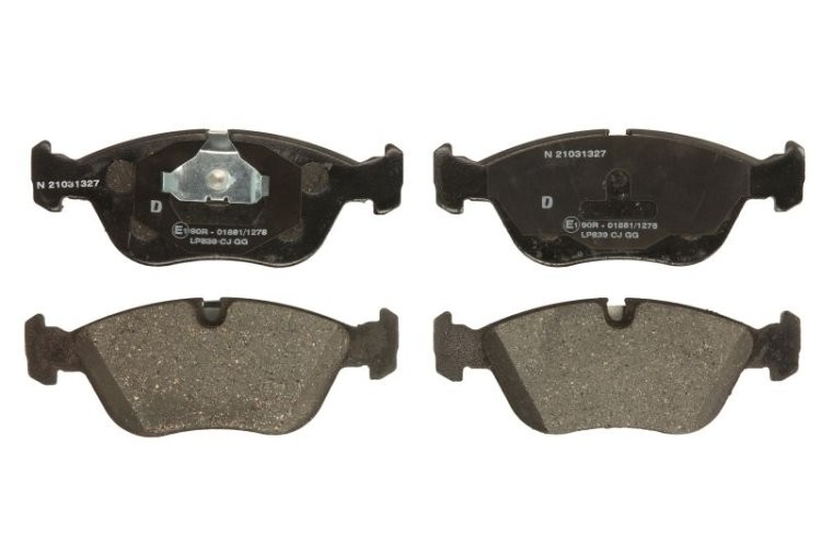 Set plăcuțe frână față, DELPHI , pentru: VOLVO 850, C70 I, S70, V70 I 2.0-2.5D 06.91-10.05