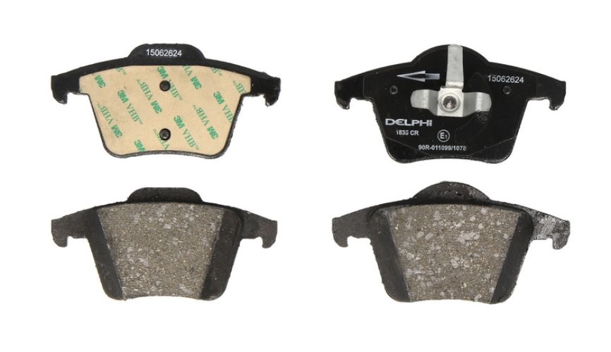 Set plăcuțe frână spate, DELPHI , pentru: VOLVO XC90 I 2.4D-4.4 06.02-12.14