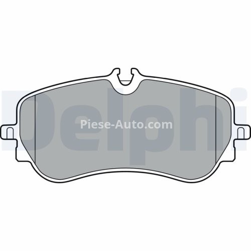 Set plăcuțe frână spate, DELPHI (cu un tampon de amortizare), pentru: VW AMAROK, CRAFTER, GRAND CALIFORNIA CAMPER 2.0-Electric 09.10-