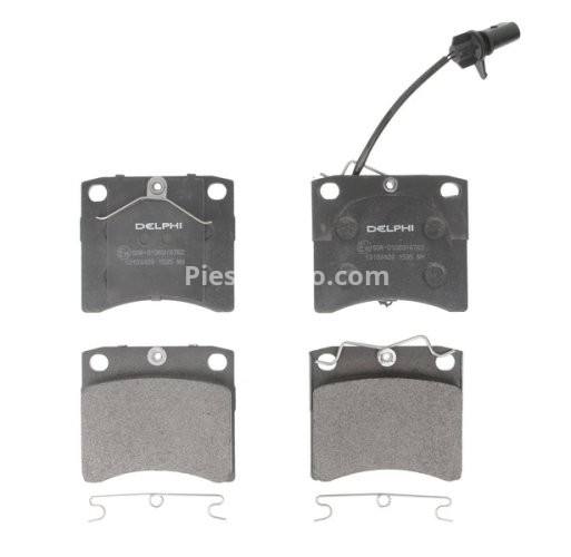 Set plăcuțe frână față, DELPHI , pentru: VW CALIFORNIA T4 CAMPER, TRANSPORTER T4 1.9D-2.8 07.90-06.03