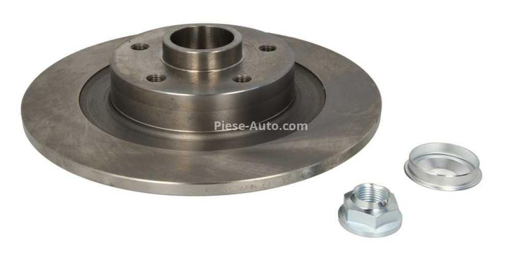 Disc frână spate ABE  (cu inel ABS) pentru: RENAULT CLIO II, CLIO IV/HATCHBACK, GRAND SCENIC II, KAPTUR, LAGUNA III, LATITUDE, MODUS, SANDERO/STEPWAY I, TALISMAN 0.9-Electric 11.04-