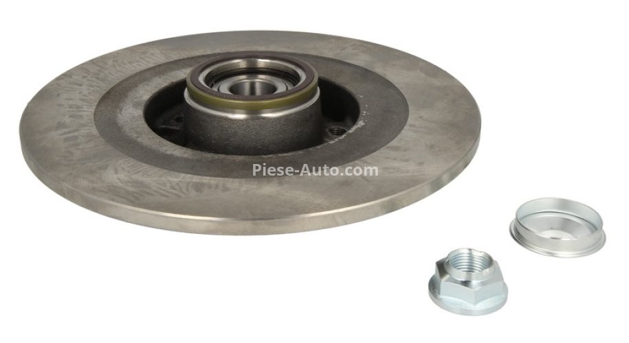 Disc frână spate ABE  (cu inel ABS) pentru: RENAULT CLIO II, CLIO IV/HATCHBACK, GRAND SCENIC II, KAPTUR, LAGUNA III, LATITUDE, MODUS, SANDERO/STEPWAY I, TALISMAN 0.9-Electric 11.04-