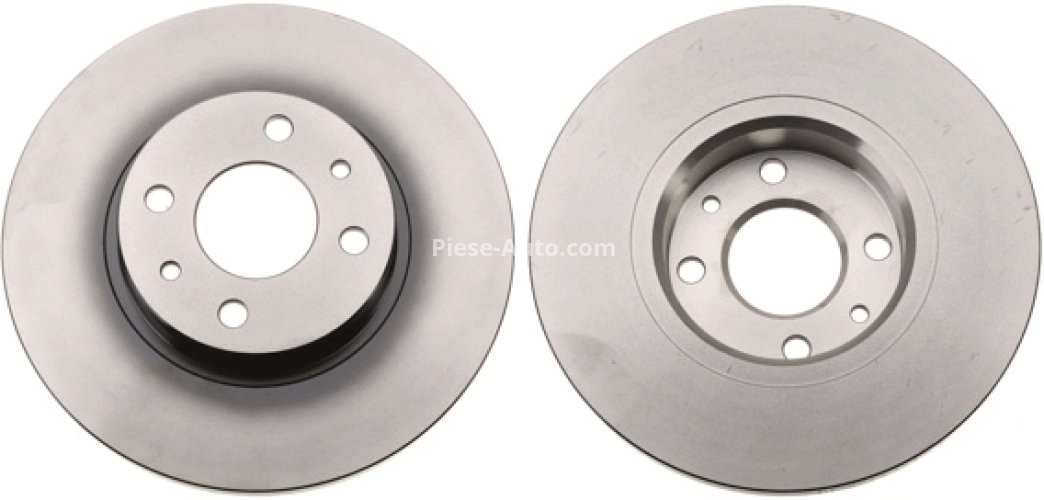 Disc frână TRW ,față, pentru: FIAT 500, 500 C, BRAVA, BRAVO I, MAREA, PANDA, PUNTO, PUNTO/HATCHBACK, TEMPRA, TIPO; LANCIA Y, YPSILON; SKODA OCTAVIA II, SUPERB II 0.9-2.0D 05.89-