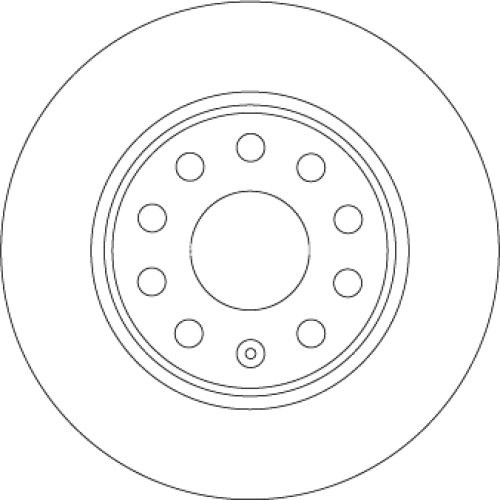 Disc frână TRW ,spate, pentru: AUDI Q2; SEAT ATECA, LEON, LEON SC, LEON ST; SKODA KAROQ, OCTAVIA II, OCTAVIA III, OCTAVIA IV, SUPERB II; VW GOLF VI, GOLF VII, TAOS 1.0-2.0D 02.04-