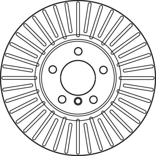 Disc frână TRW din doua piese ,față, pentru: BMW 5 (E60), 5 (E61), 6 (E63), 6 (E64) 3.0D/4.0/4.8 09.04-12.10
