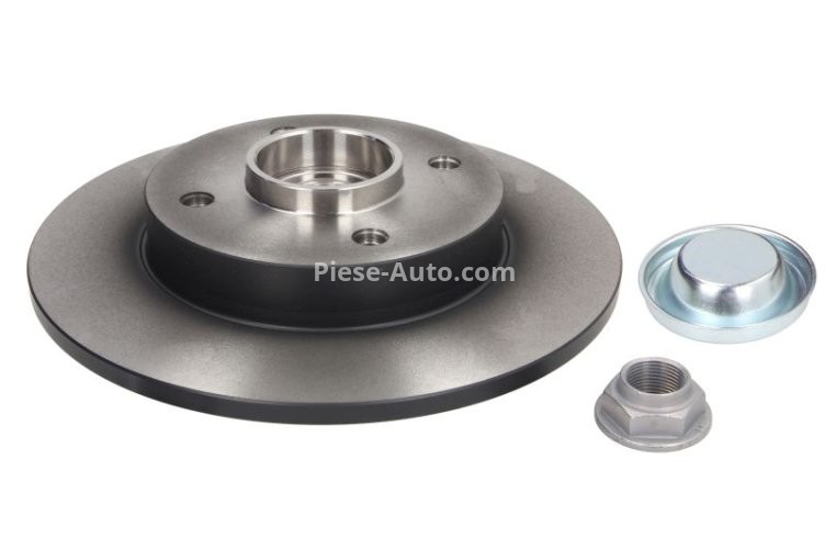Disc frână TRW ,spate, (cu inel ABS) pentru: CITROEN C4, C4 I; PEUGEOT 207, 307, 307/KOMBI 1.4-2.0D 08.00-10.13