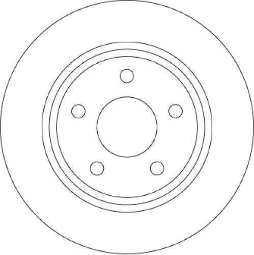 Disc frână TRW ,spate, pentru: FORD FOCUS IV 1.0-2.0D 01.18-