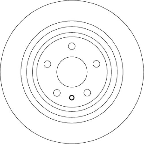 Disc frână TRW ,spate, pentru: FORD MONDEO V; FORD USA FUSION 1.0-2.5 09.12-