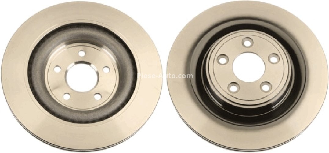 Disc frână TRW ,spate, pentru: JAGUAR S-TYPE II, XF I, XF SPORTBRAKE, XJ, XK II 2.0-5.0 09.94-