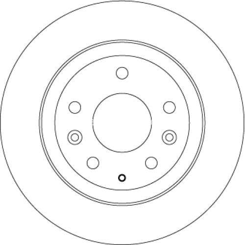 Disc frână TRW ,spate, pentru: MAZDA CX-3 1.5D/2.0 02.15-