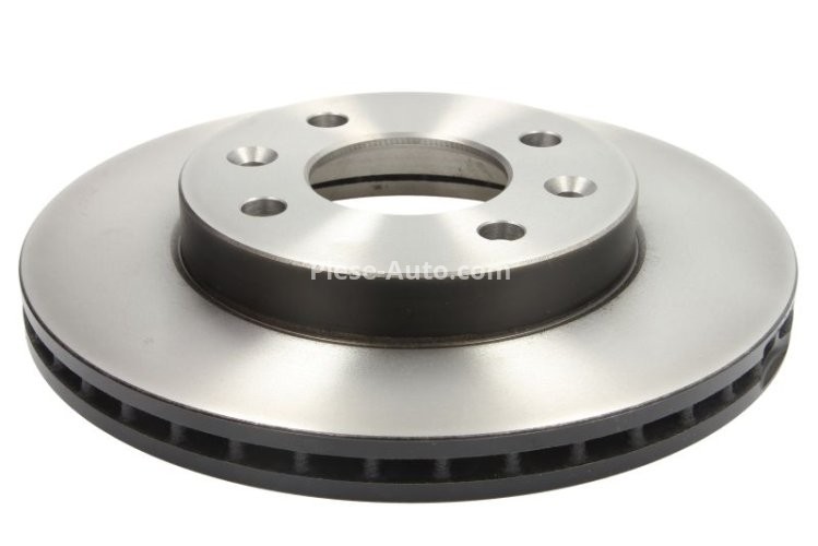 Disc frână TRW ,față, pentru: NISSAN KUBISTAR; RENAULT 11, 19 I, 19 I CHAMADE, 19 II, 19 II CHAMADE, 19 II/HATCHBACK, 21, 9, CLIO I, CLIO II, CLIO II/HATCHBACK 1.2-Electric 04.84-