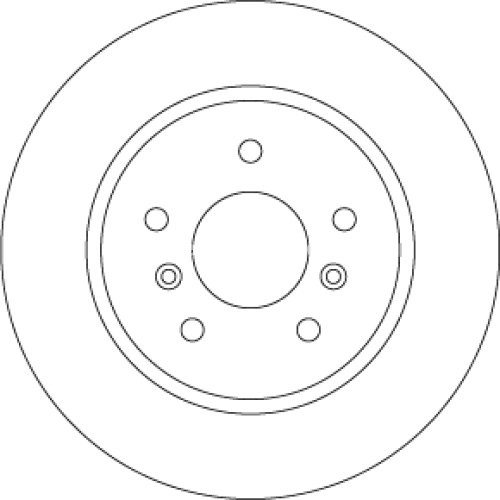 Disc frână TRW ,spate, pentru: NISSAN QASHQAI II 1.2-2.0 11.13-