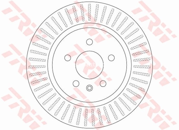 Disc frână TRW ,spate, pentru: OPEL ZAFIRA C 1.4-2.0D 10.11-
