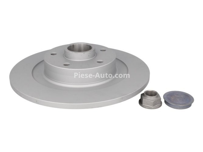 Disc frână ATE, spate, cu rulment (cu inel ABS) pentru: RENAULT LAGUNA III, LATITUDE, TWINGO III, TWIZY 0.9-Electric 10.07-