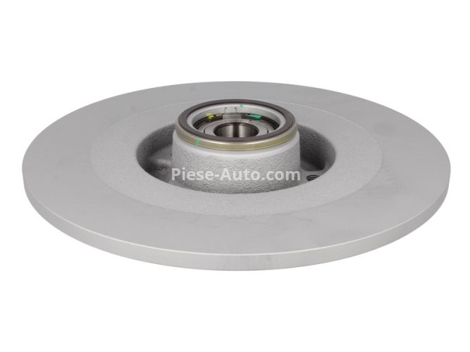 Disc frână ATE, spate, cu rulment (cu inel ABS) pentru: RENAULT LAGUNA III, LATITUDE, TWINGO III, TWIZY 0.9-Electric 10.07-