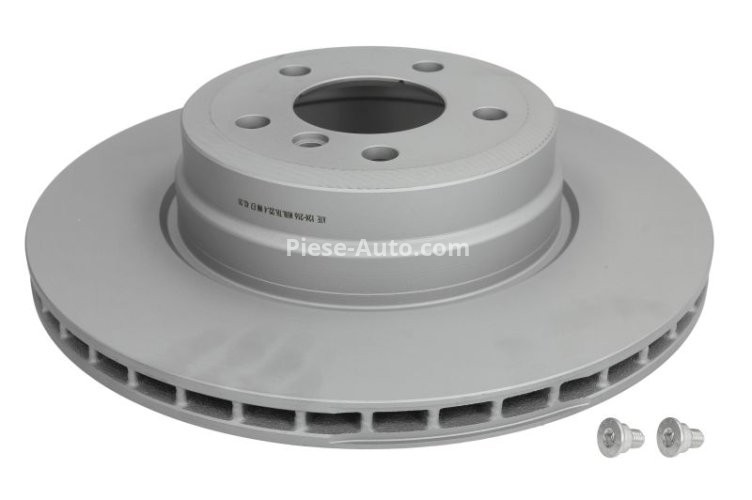 Disc frână ATE, spate,  (puternic carbonatat; cu suruburi) pentru: BMW X5 (E70), X5 (F15, F85), X6 (E71, E72), X6 (F16, F86) 3.0-4.8 10.06-07.19