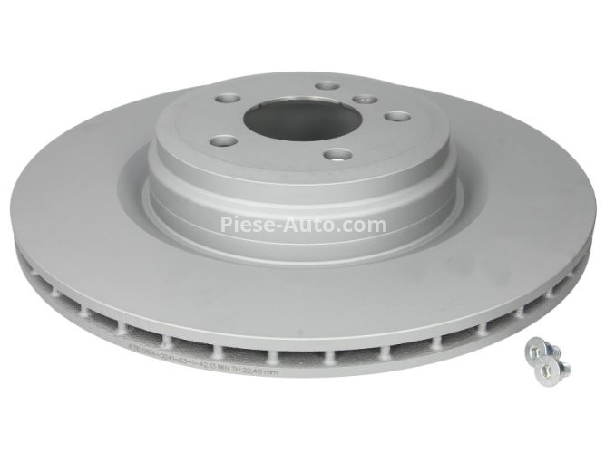 Disc frână ATE, spate,  (puternic carbonatat; cu suruburi) pentru: BMW 5 GRAN TURISMO (F07), 7 (F01, F02, F03, F04) 3.0D-6.0 09.08-02.17