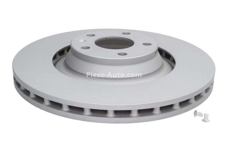 Disc frână ATE, față,  (puternic carbonatat; cu suruburi) pentru: AUDI A6 ALLROAD C6, A6 C6 2.0-4.2 05.04-08.11