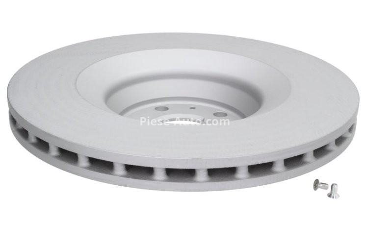 Disc frână ATE, față,  (puternic carbonatat; cu suruburi) pentru: AUDI A6 ALLROAD C6, A6 C6 2.0-4.2 05.04-08.11