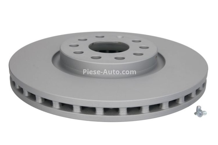 Disc frână ATE, față,  (puternic carbonatat; cu suruburi) pentru: SEAT ALHAMBRA, TARRACO; SKODA KODIAQ; VW SHARAN, TIGUAN, TIGUAN/SUV 1.4-2.0D 05.10-