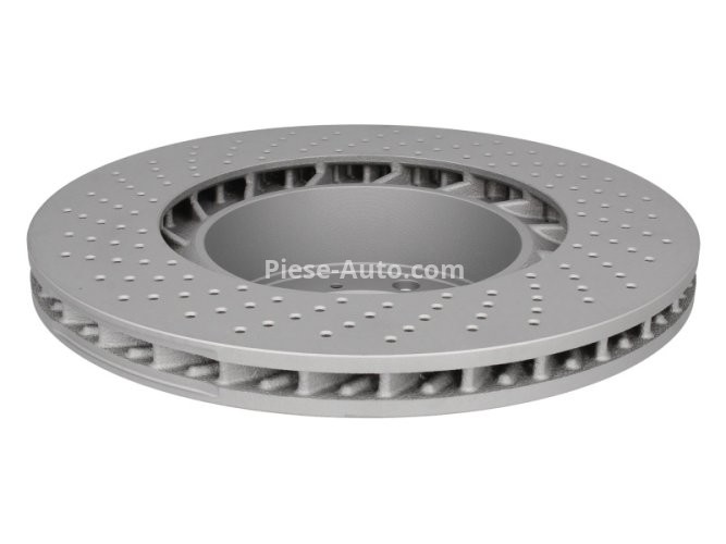 Disc frână ATE, față, dreapta (modelat / puternic carbonatat) se potrivește: PORSCHE 718 BOXSTER, 718 CAYMAN, 911, 911 TARGA, BOXSTER, CAYMAN 2.0-3.6 06.08-