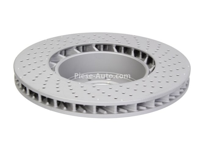 Disc frână ATE, față, dreapta (modelat / puternic carbonatat) se potrivește: PORSCHE BOXSTER, CAYMAN 2.7/3.4 04.12-