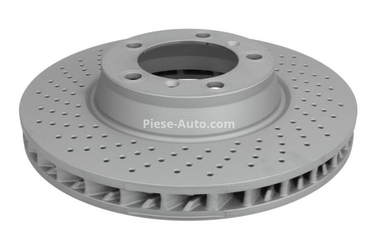 Disc frână ATE, față, stânga (modelat / puternic carbonatat) se potrivește: PORSCHE 718 BOXSTER, 718 CAYMAN, 911, 911 SPEEDSTER, 911 TARGA 2.5-3.8 06.00-