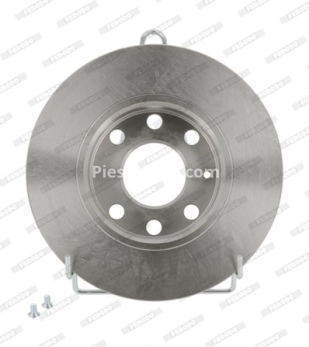 Set discuri frână FERODO (2 buc.) față, se potrivește: CHEVROLET CORSA; OPEL ASCONA C, ASTRA F, ASTRA F CLASSIC, ASTRA F/KOMBI, CORSA A, CORSA A TR 1.0-1.8 08.79-01.05