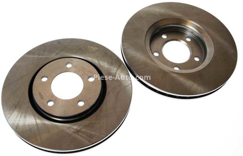 Set discuri frână DELPHI (2 buc.) ,față,  pentru: CHRYSLER RAM, VOYAGER III, VOYAGER IV; DODGE CARAVAN; JEEP CHEROKEE 2.4-3.8 01.95-07.09