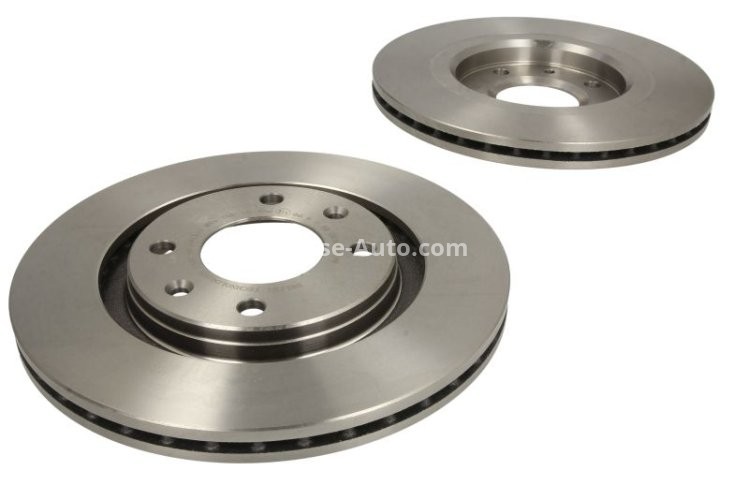 Set discuri frână DELPHI (2 buc.) ,față,  pentru: CITROEN BERLINGO, BERLINGO/MINIVAN, BX, C3 II, XANTIA, XSARA, XSARA PICASSO, XSARA/KOMBI, ZX; PEUGEOT 206 1.1-Electric 10.82-09.16