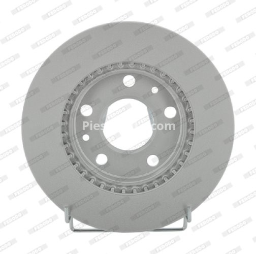 Set discuri frână FERODO (2 buc.) față, se potrivește: DACIA DUSTER, DUSTER/SUV; RENAULT DUSTER, KAPTUR, MEGANE IV 1.0-1.6LPG 04.10-