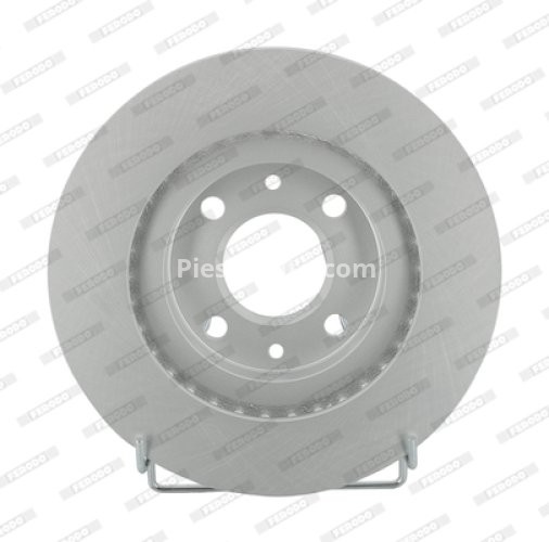 Set discuri frână FERODO (2 buc.) față, se potrivește: DACIA LOGAN II, LOGAN MCV II, SANDERO II, SANDERO III; RENAULT CLIO IV, CLIO IV/HATCHBACK, CLIO IV/KOMBI 0.9-Electric 06.11-