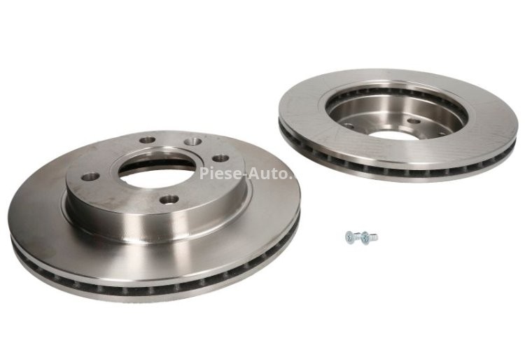 Set discuri frână DELPHI (2 buc.) ,față,  pentru: FORD COURIER, ESCORT CLASSIC, ESCORT V, ESCORT V EXPRESS, ESCORT VI, ESCORT VI/KOMBI, FIESTA III, FIESTA IV 1.0-2.0 08.83-11.08