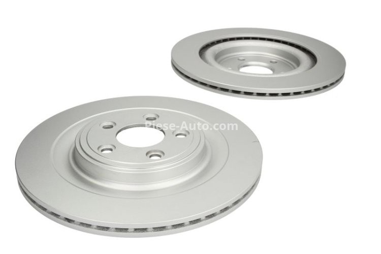 Set discuri frână DELPHI (2 buc.) spate, pentru: JAGUAR S-TYPE II, XF I, XF II, XF SPORTBRAKE, XJ, XK II 2.0-5.0 01.99-