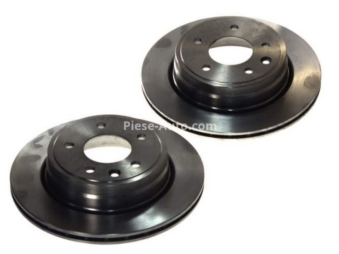 Set discuri frână DELPHI (2 buc.) spate, pentru: JAGUAR XJ, XK 8, XK II 3.2-6.0 09.89-07.14