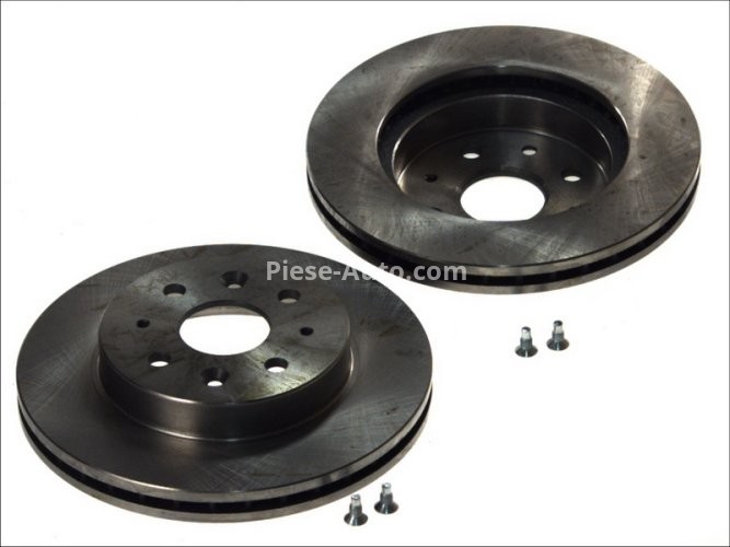 Set discuri frână DELPHI (2 buc.) ,față,  pentru: KIA RIO I 1.3/1.5 08.00-02.05