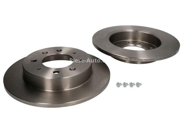 Set discuri frână DELPHI (2 buc.) spate, pentru: KIA CERATO I 1.5D-2.0D 03.04-12.09