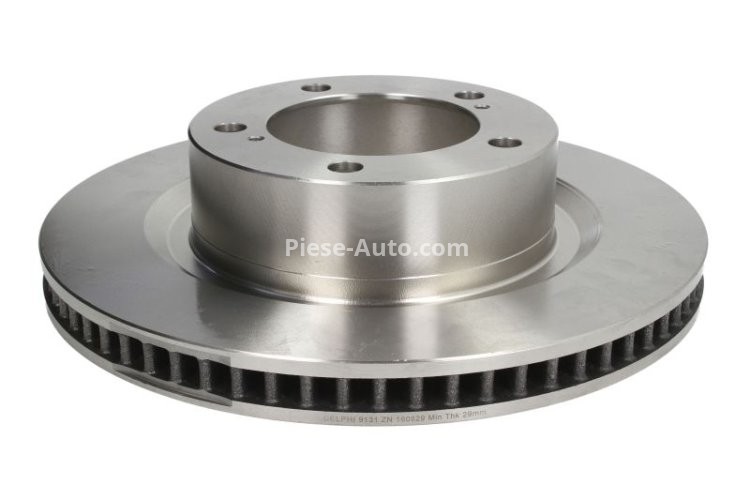 Disc frână DELPHI, față, pentru: LEXUS LX; TOYOTA LAND CRUISER 200, SEQUOIA, TUNDRA 4.0-5.7ALK 02.99-