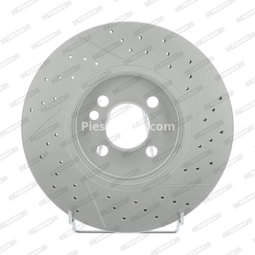 Set discuri frână FERODO (2 buc.) față, se potrivește: MINI (R50, R53), (R52), (R56), (R57), (R58), (R59), CLUBVAN (R55) 1.4LPG-2.0D 06.01-06.15