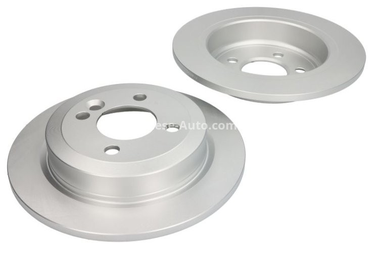 Set discuri frână FERODO (2 buc.) spate, se potrivește: MINI (R50, R53), (R52), (R56), (R57), (R58), (R59), CLUBMAN (R55), CLUBVAN (R55) 1.4-2.0D 06.01-06.15