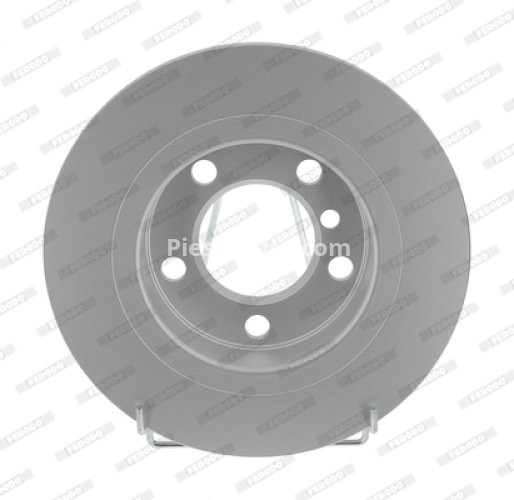 Set discuri frână FERODO (2 buc.) spate, se potrivește: MINI COUNTRYMAN (R60), PACEMAN (R61) 1.6/1.6D/2.0D 08.10-10.16