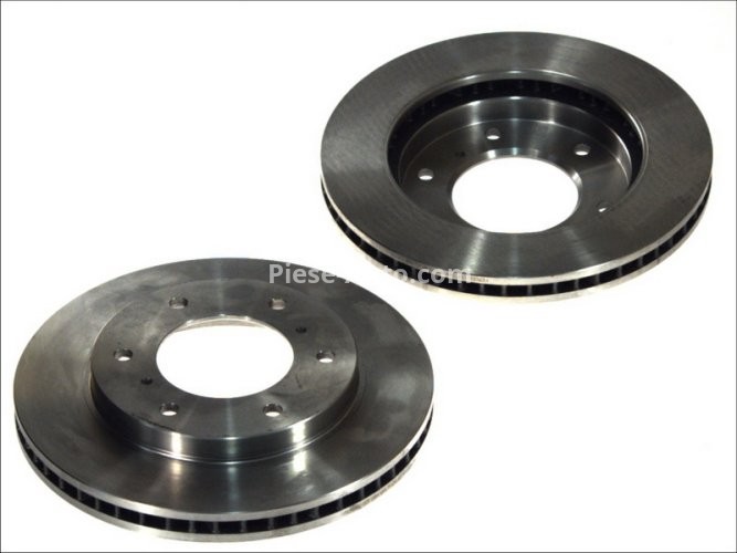 Set discuri frână FERODO (2 buc.) față, se potrivește: MITSUBISHI PAJERO CLASSIC, PAJERO II, PAJERO III, PAJERO IV, PAJERO SPORT I 2.5D-3.8 11.98-