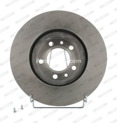 Set discuri frână FERODO (2 buc.) față, se potrivește: PEUGEOT 407, 508 I, 508/KOMBI, 607 1.6-2.2D 02.00-