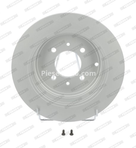 Set discuri frână FERODO (2 buc.) spate, se potrivește: PEUGEOT 406 1.6-3.0 11.95-12.04