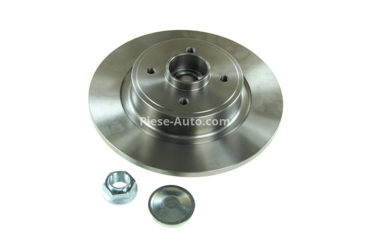 Disc frână DELPHI, cu rulment, spate (cu butuc) pentru: RENAULT GRAND SCENIC II, MEGANE I, MEGANE SCENIC, SCENIC I 1.4-2.0 04.98-06.09